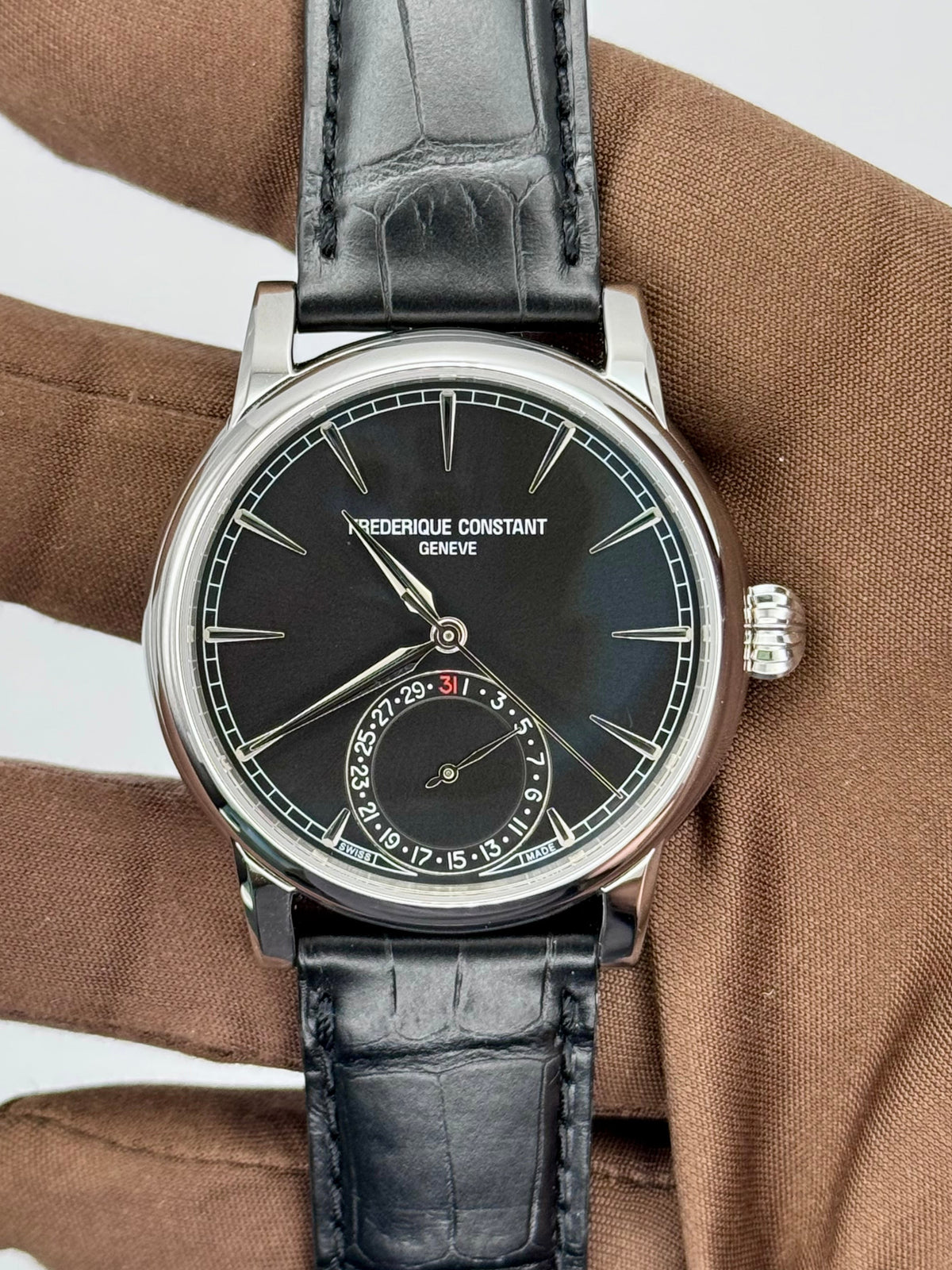 NEW 2024 Frederique Constant Steel Manufacture Classic Date 42mm FC-706B3H6