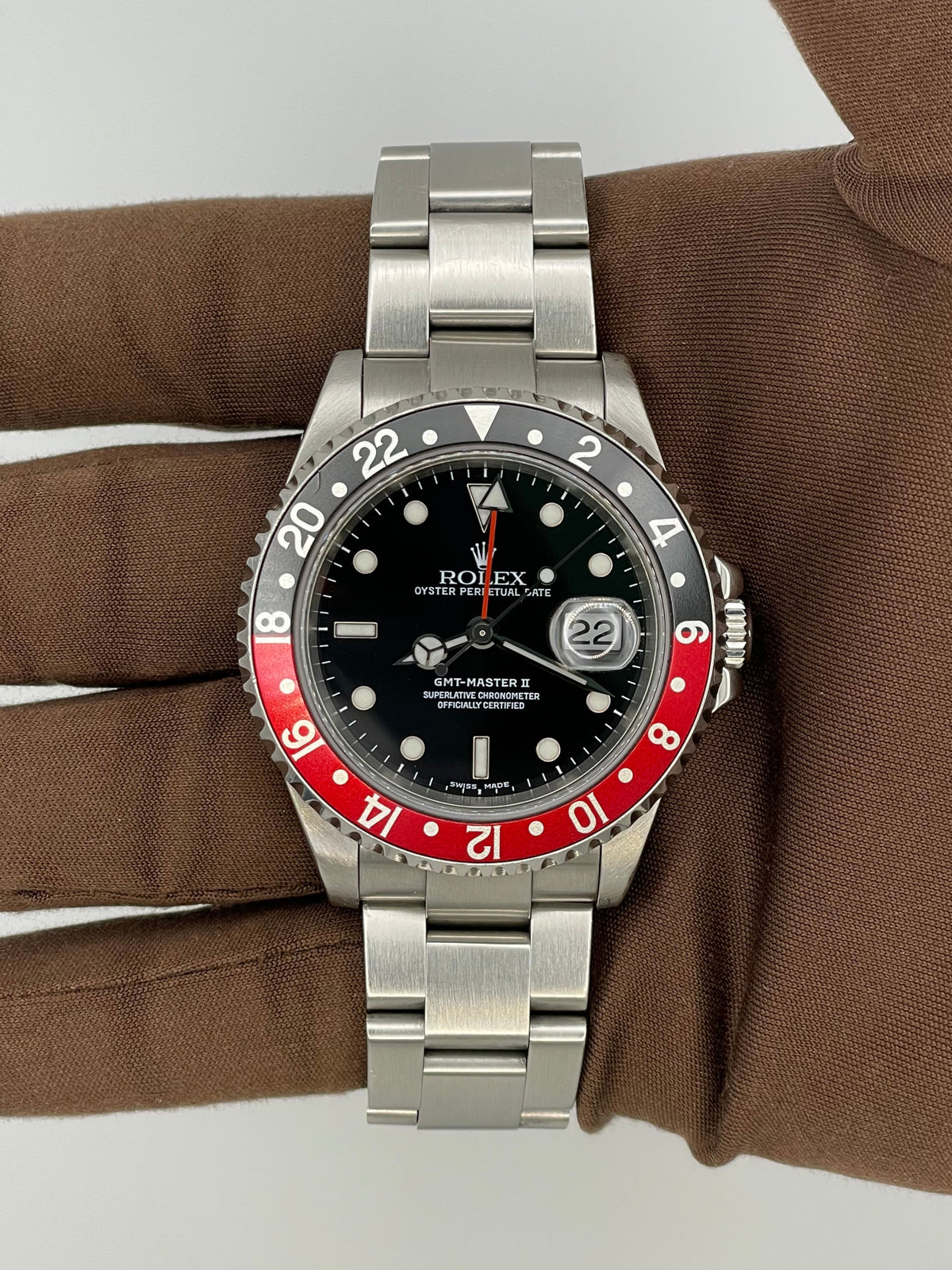2000s Rolex Steel GMT-Master II “Coke” 40mm 16710