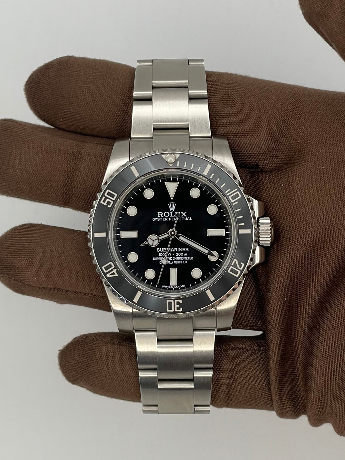 2014 Rolex Steel Submariner No Date 40mm 114060