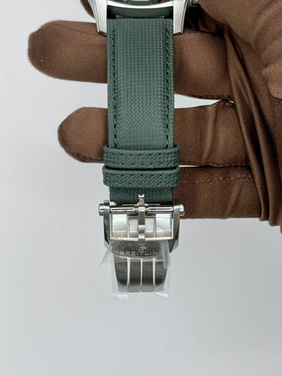 2025 Breitling Avenger B01 Chronograph Green Dial 42mm Stainless Steel AB0146101L1X1