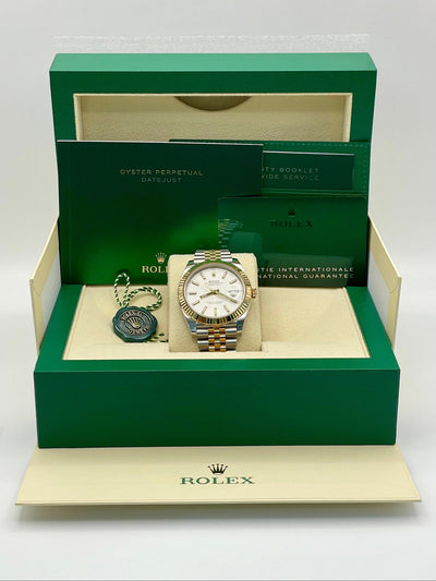 2022 Rolex Datejust NEW 2022 41mm Stainless Steel/Yellow Gold 126333-0002