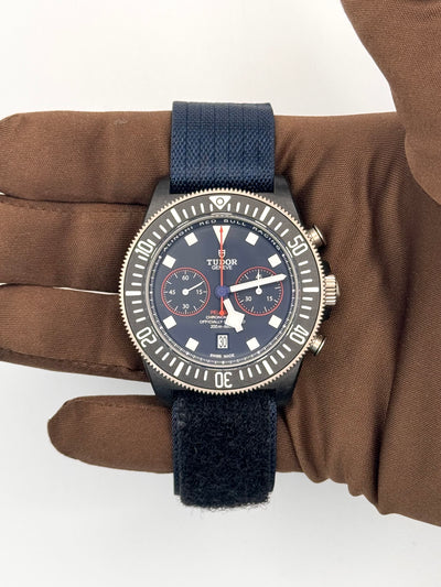 2025 Tudor Pelagos FXD Chrono Alinghi Red Bull 43mm Carbon M25807KN-0001