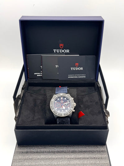 2025 Tudor Pelagos FXD Chrono Alinghi Red Bull 43mm Carbon M25807KN-0001