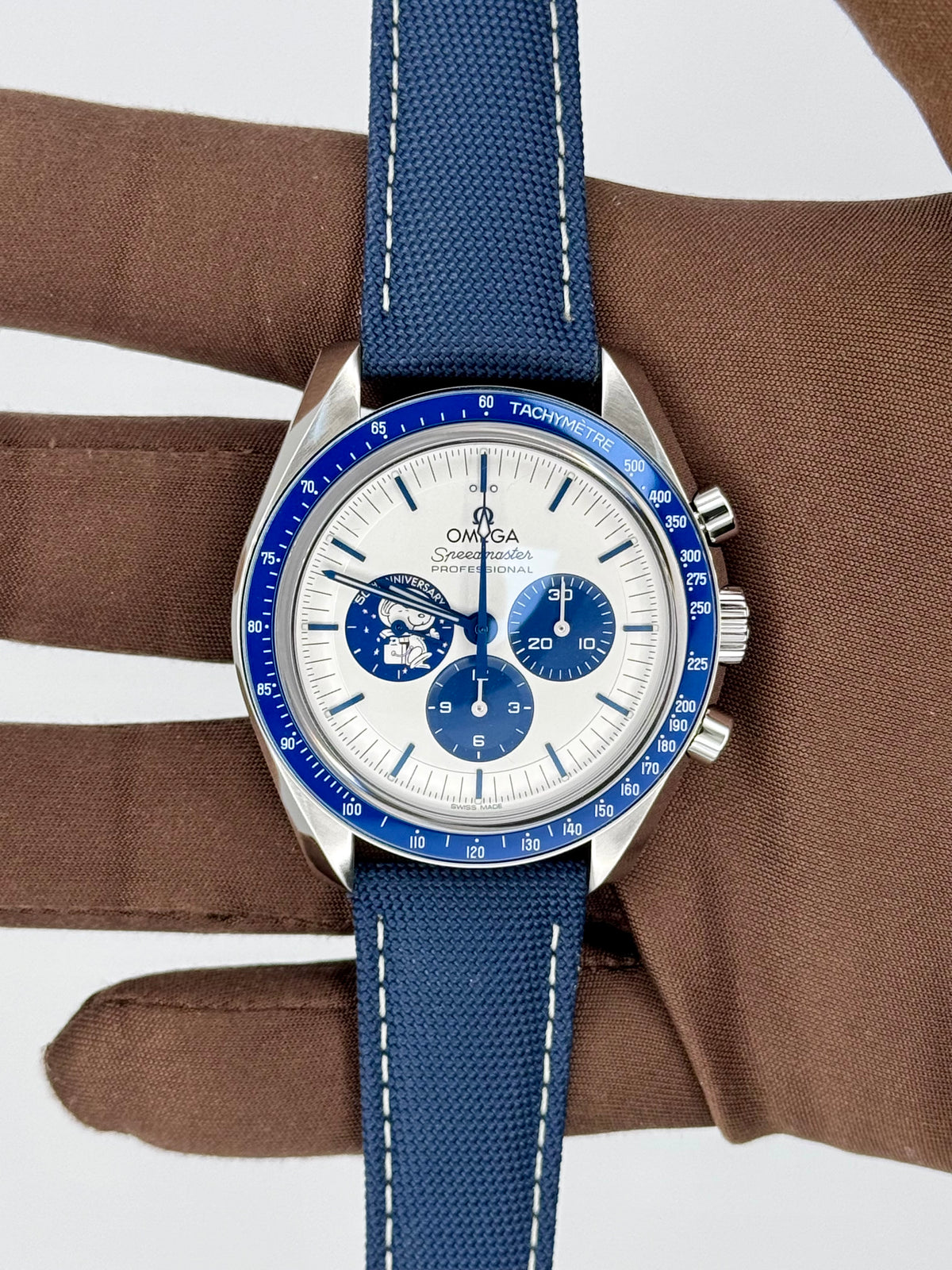 2025 Omega Speedmaster Anniversary Series Co-Axial Master Chronometer Chronograph “Silver Snoopy Award” 42mm Stainless Steel 310.32.42.50.02.001