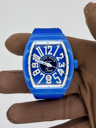Franck Muller Vanguard Beach Blue Beach 41mm Glassfiber V 41 SC DT BEACH BU BL GF1