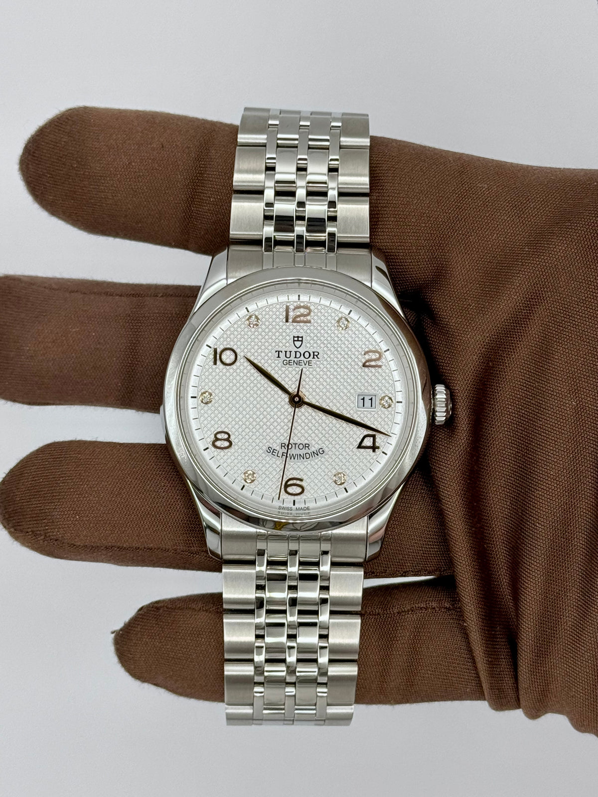 2025 Tudor 1926 Silver Diamond DIal 39mm Stainless Steel M91550-0003