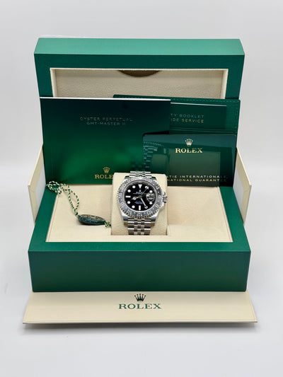 2025 Rolex GMT-Master II Bruce Wayne 40mm Stainless Steel 126710GRNR