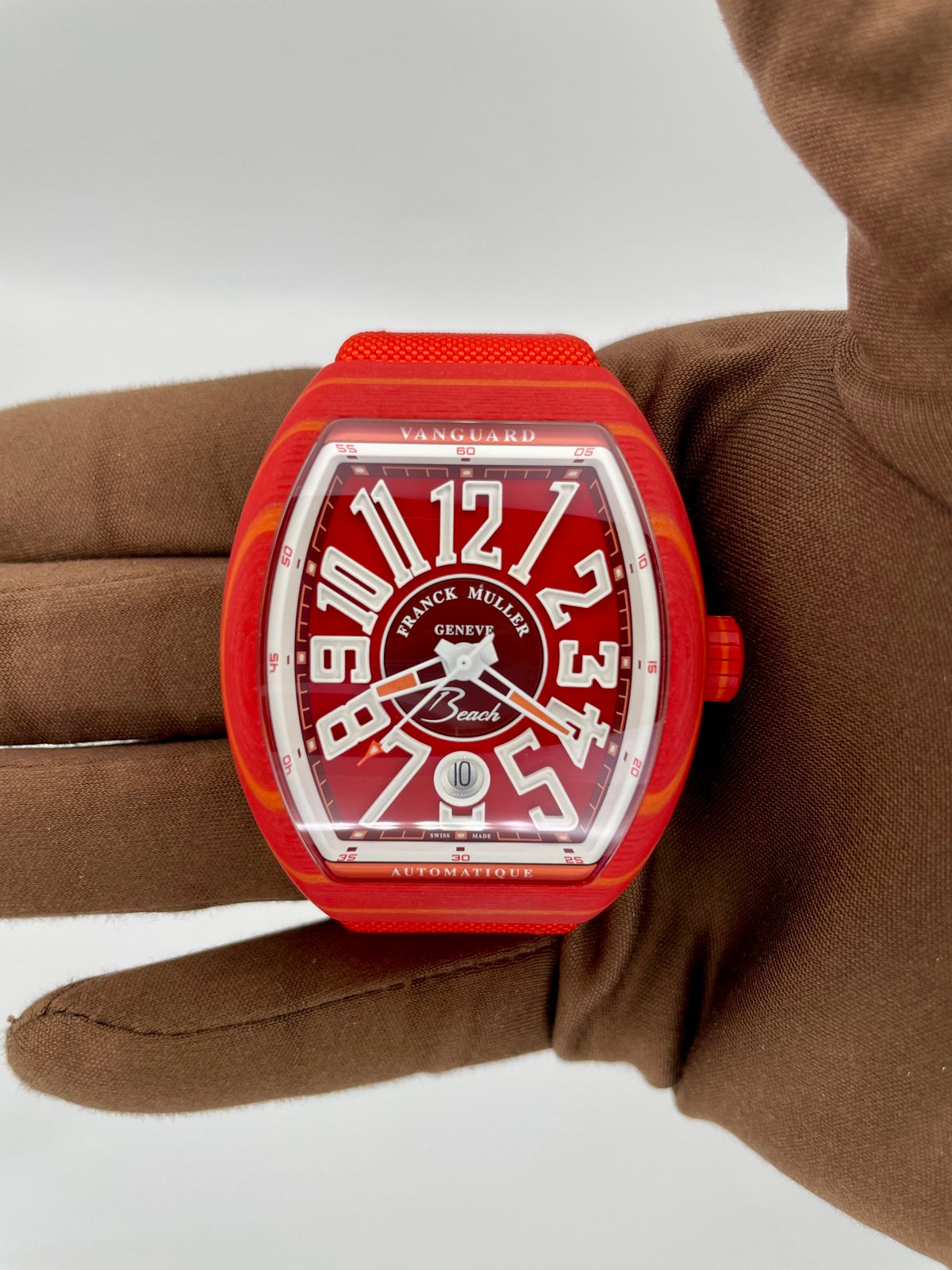 2026 Franck Muller Vanguard Beach 41mm Glassfiber V 41 SC DT BEACH RG FR GGF2