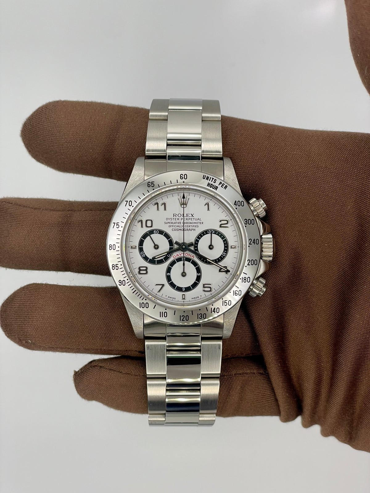 NOS 1995 Rolex Daytona 40mm Prototype Dial SS 16520