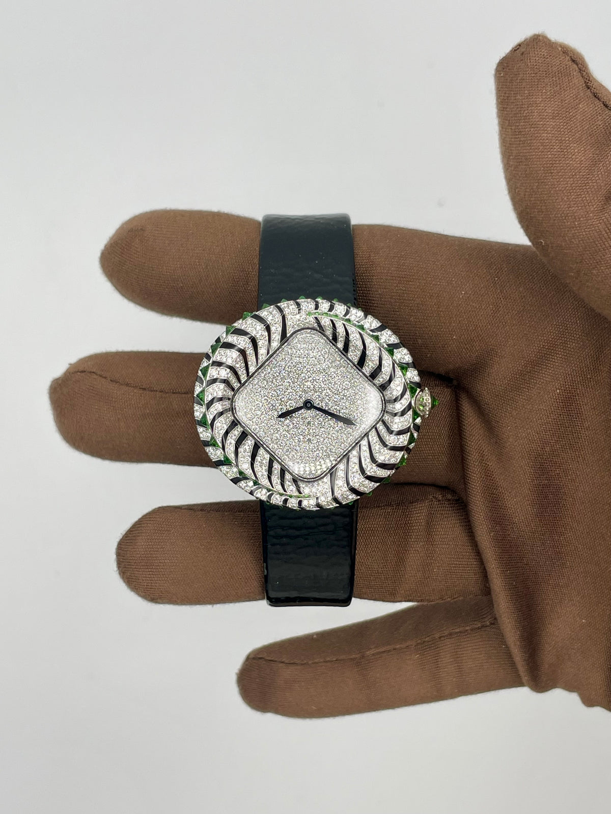 2024 Cartier Animal Jewelry Watch Pebble Diamonds Dial 36 x 33mm White Gold CRHPI01617