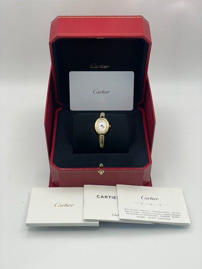 2025 Cartier Baignoire Mini Size 15 25 x 19mm Yellow Gold WGBA0044