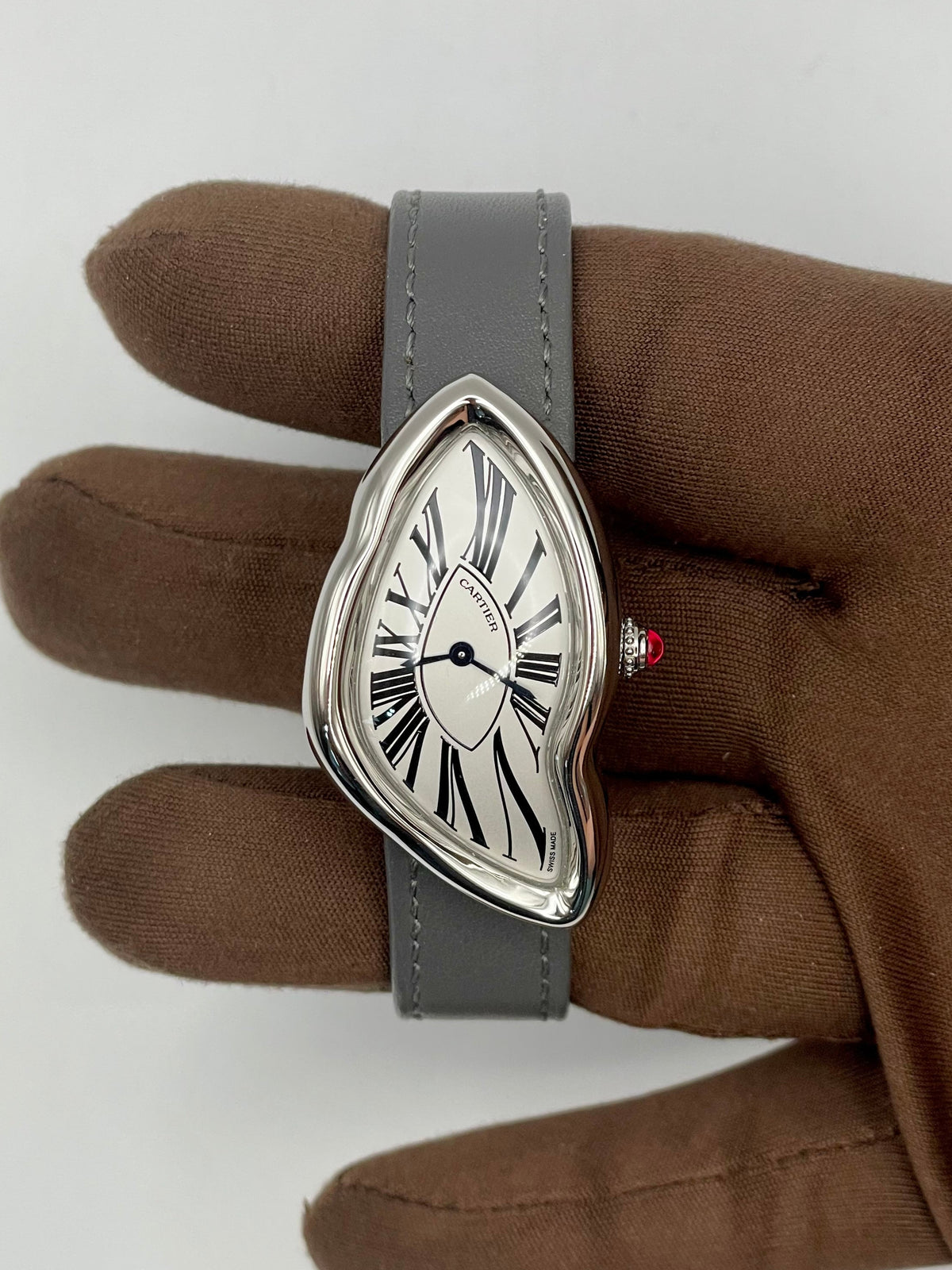 2024 Cartier Crash New Bond Street Edition 28.15 x 45.32mm Platinum WGCH0050