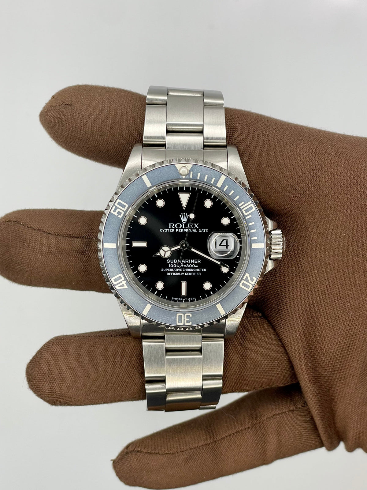 1990's Rolex Submariner 40mm Stainless Steel 16610