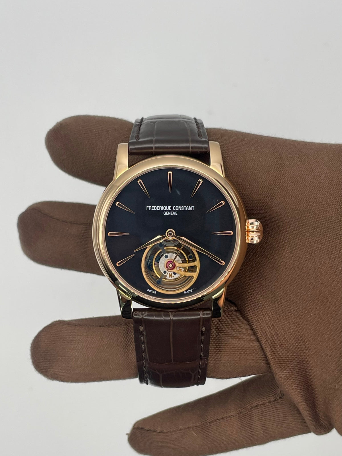 NEW 2025 Frederique Constant Manufacture Classic Tourbillon 39mm Rose Gold FC-980G3H9