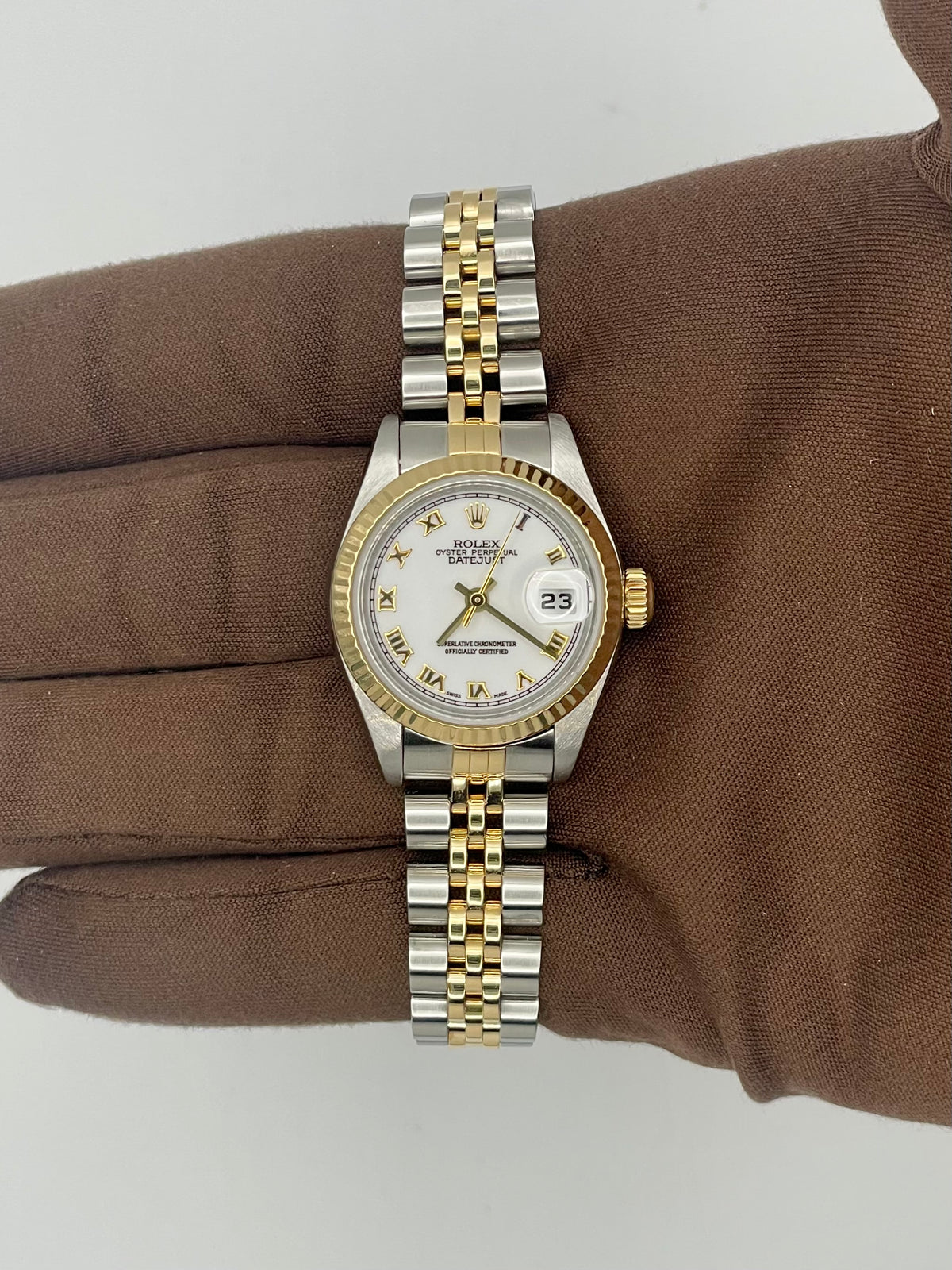 2000's Rolex Lady-Datejust 26mm Stainless Steel/Yellow Gold 179173