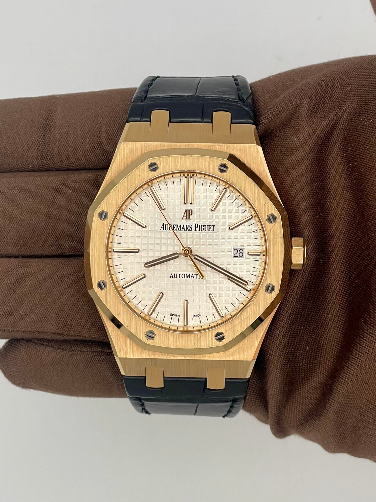 2016 Audemars Piguet Royal Oak 41mm Rose Gold 15400OR.OO.D088CR.01