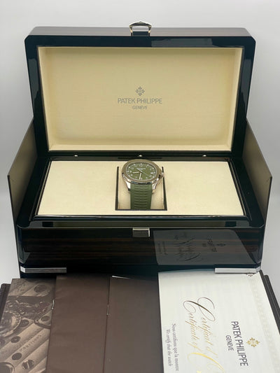 2019 Patek Philippe Aquanaut 42mm White Gold 5168G-010