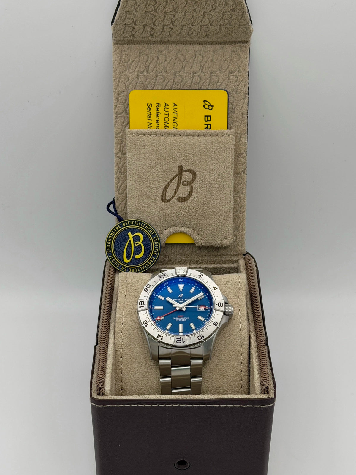 2026 Breitling Avenger Automatic GMT 44 44mm Stainless Steel A32320101C1A1