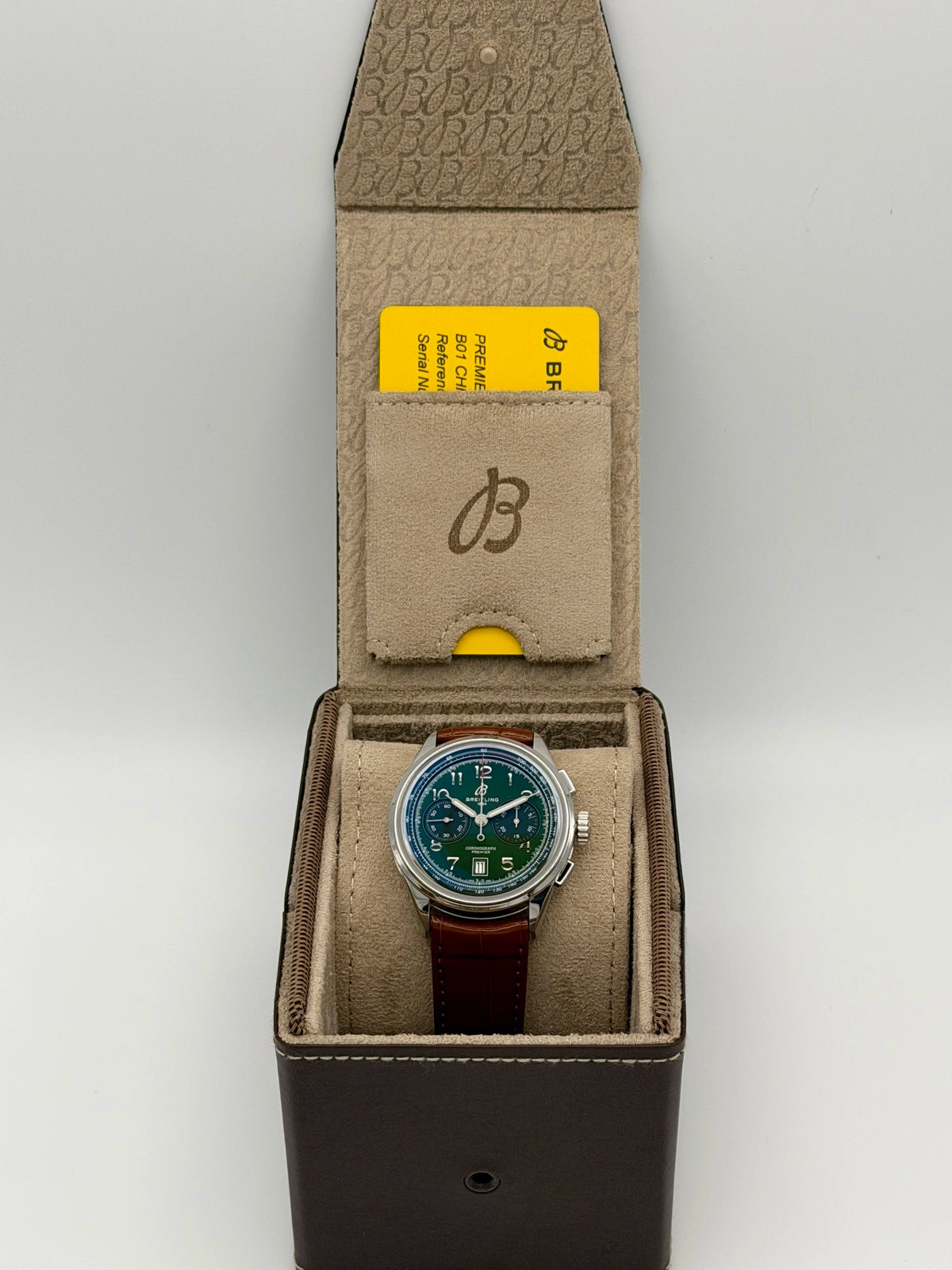 2026 Breitling Premier B01 Chronograph 42 42mm Stainless Steel AB0145371L1P1