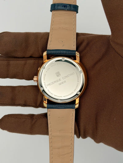 2026 Frederique Constant Classic Business TImer 40mm Stainless Steel FC-270N4P4