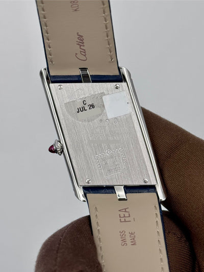Cartier Tank Asymetrique New York 5th Ave 47mm Platinum WGTA0120