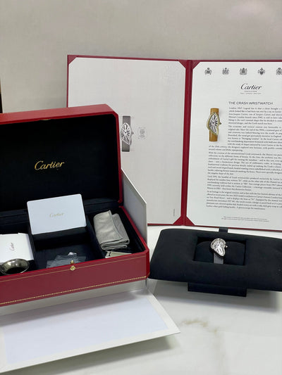 2024 Cartier Crash New Bond Street Edition 24mm Platinum WGCH0050