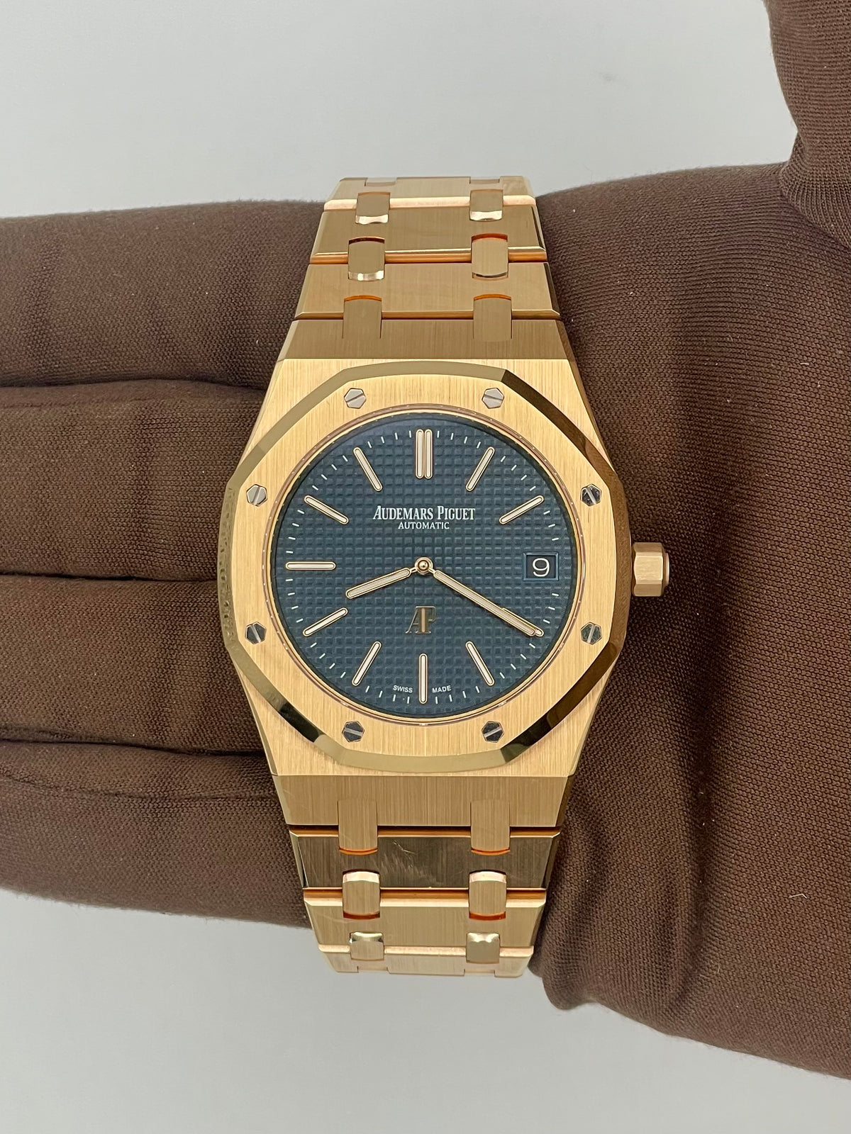2019 Audemars Piguet Royal Oak Jumbo Extra-Thin 39mm Rose Gold 15202OR.OO.1240OR.01