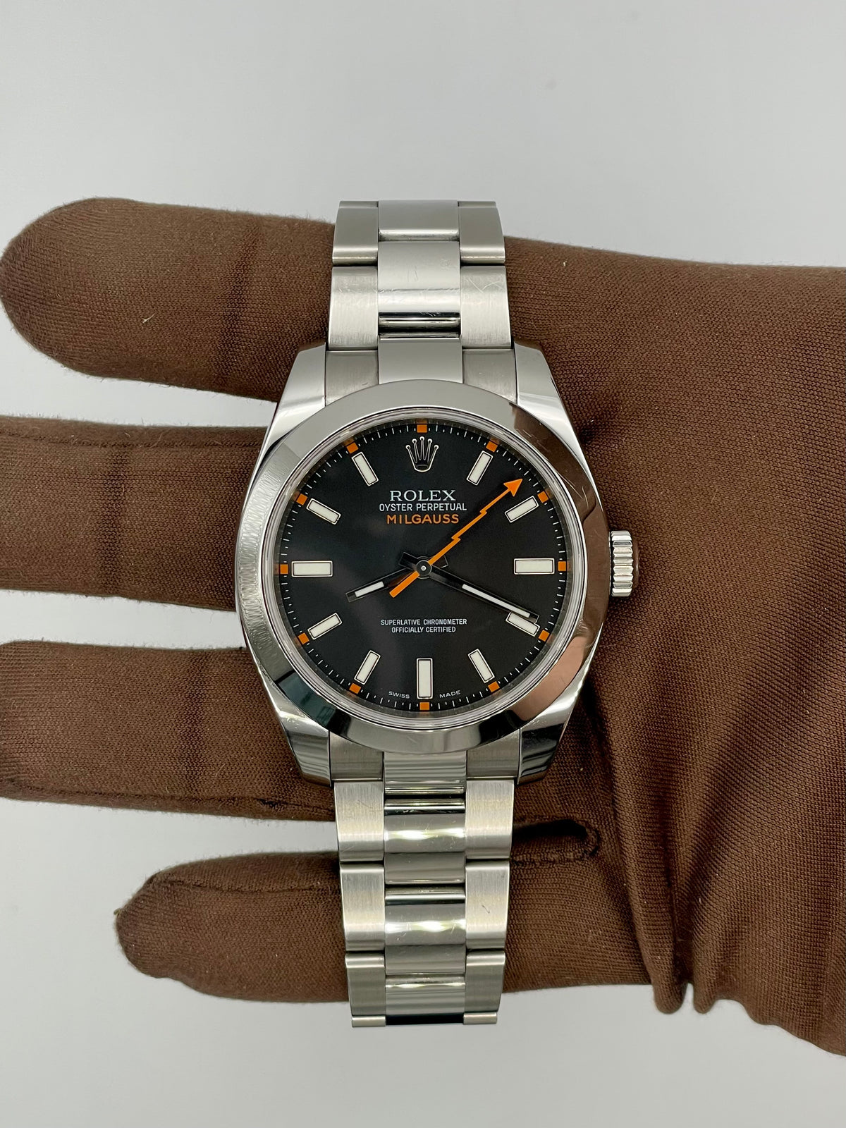2007 Rolex Milgauss 40mm Black Dial 116400