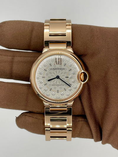 2024 Cartier Ballon bleu De Cartier 36mm Rose Gold WGBB0055