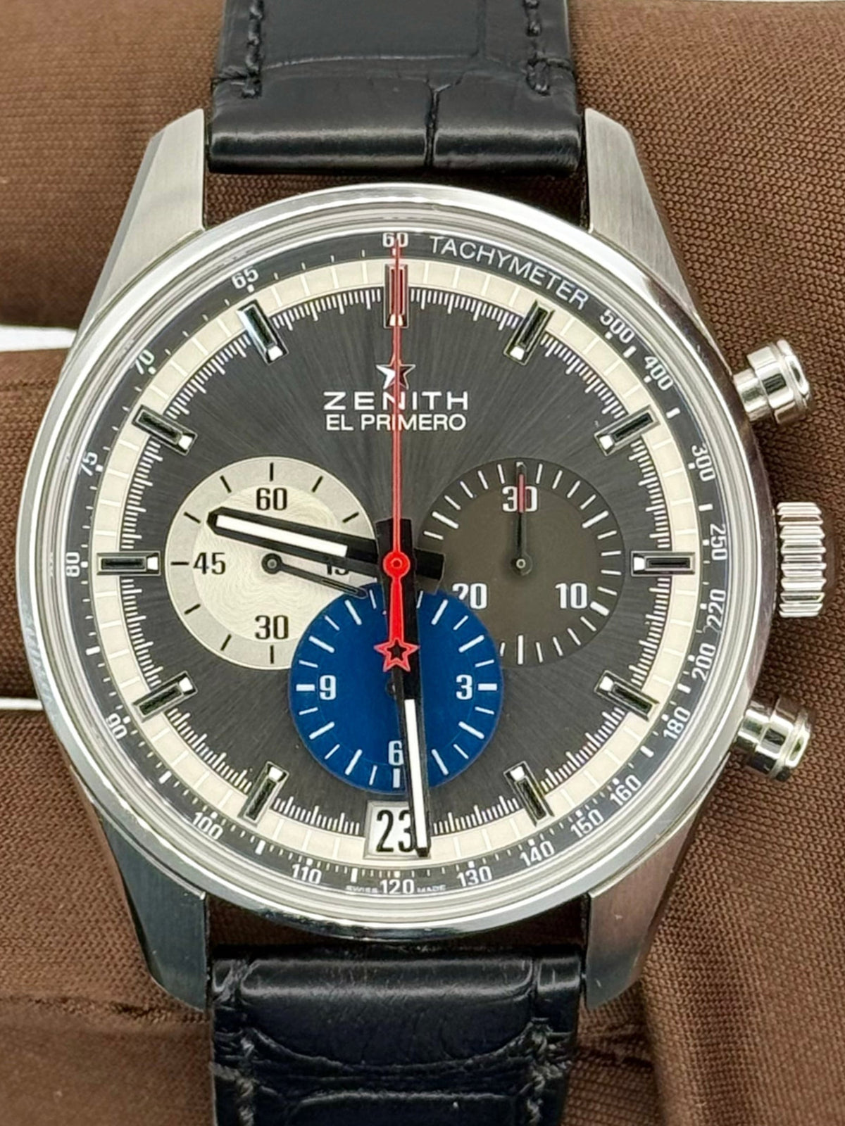 2021 Zenith Steel El Primero Grey Dial 42mm 03.2040.400/26.C496