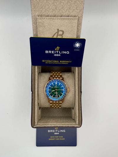 2025 Breitling Navitimer GMT 41mm Rose Gold R32310251L1R1