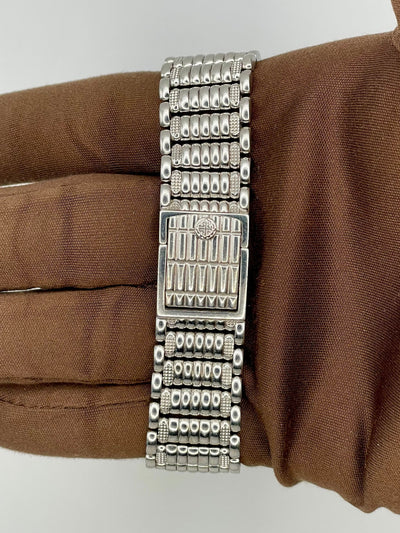 Patek Philippe Calatrava with Beaded Bracelet 33mm White Gold 3919/1G
