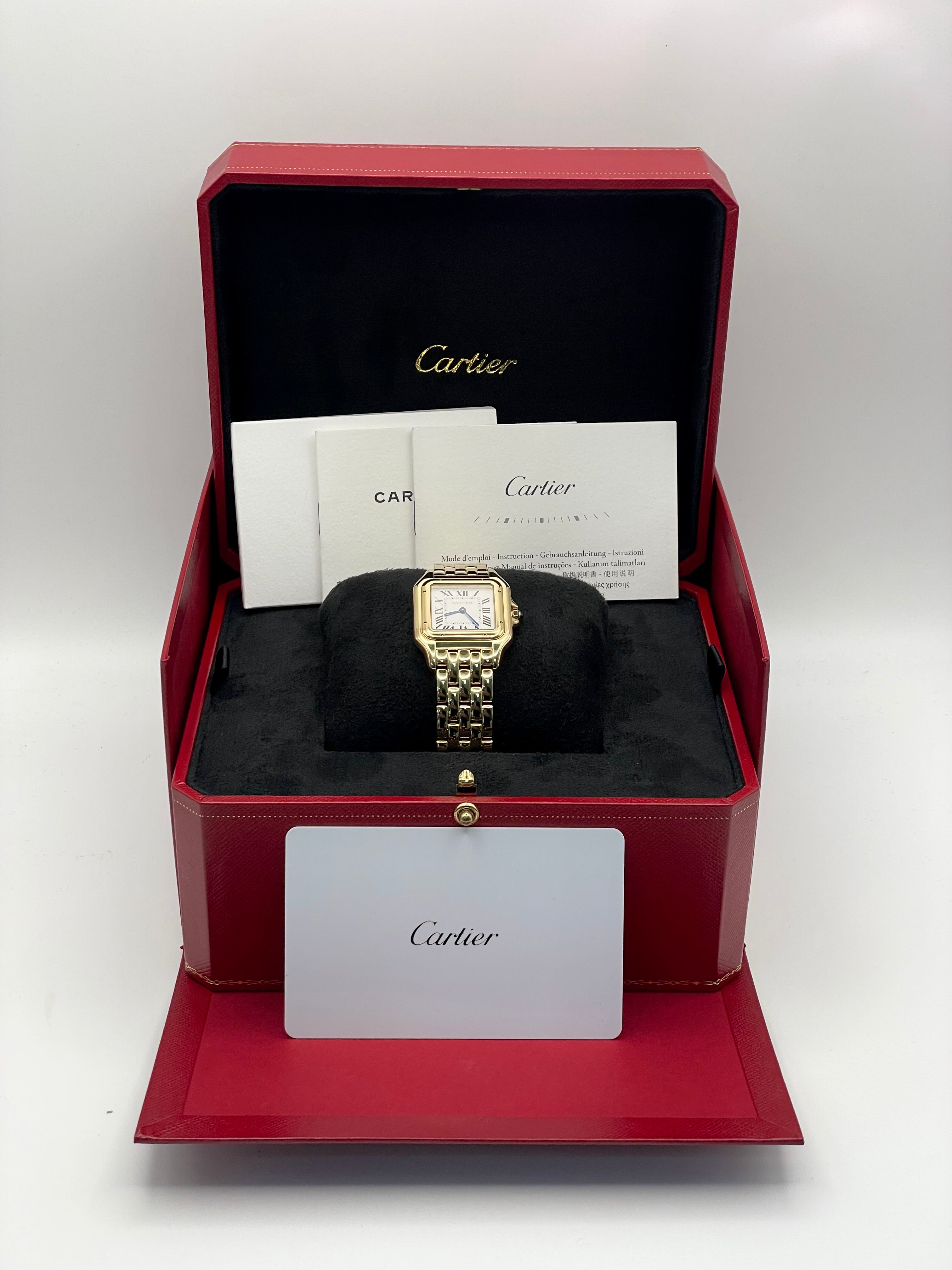 NEW 2025 Cartier Panthere De Cartier Medium Yellow Gold WGPN0045