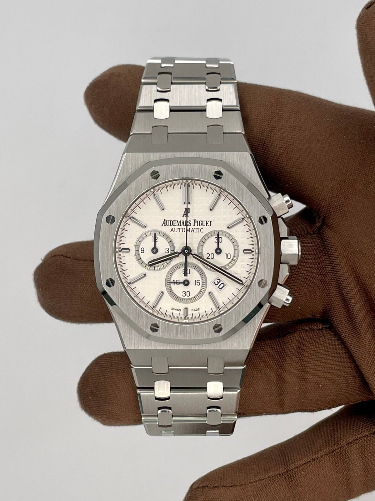 2014 Audemars Piguet Royal Oak Chronograph 41mm White Dial 26320ST.OO.1220ST.02