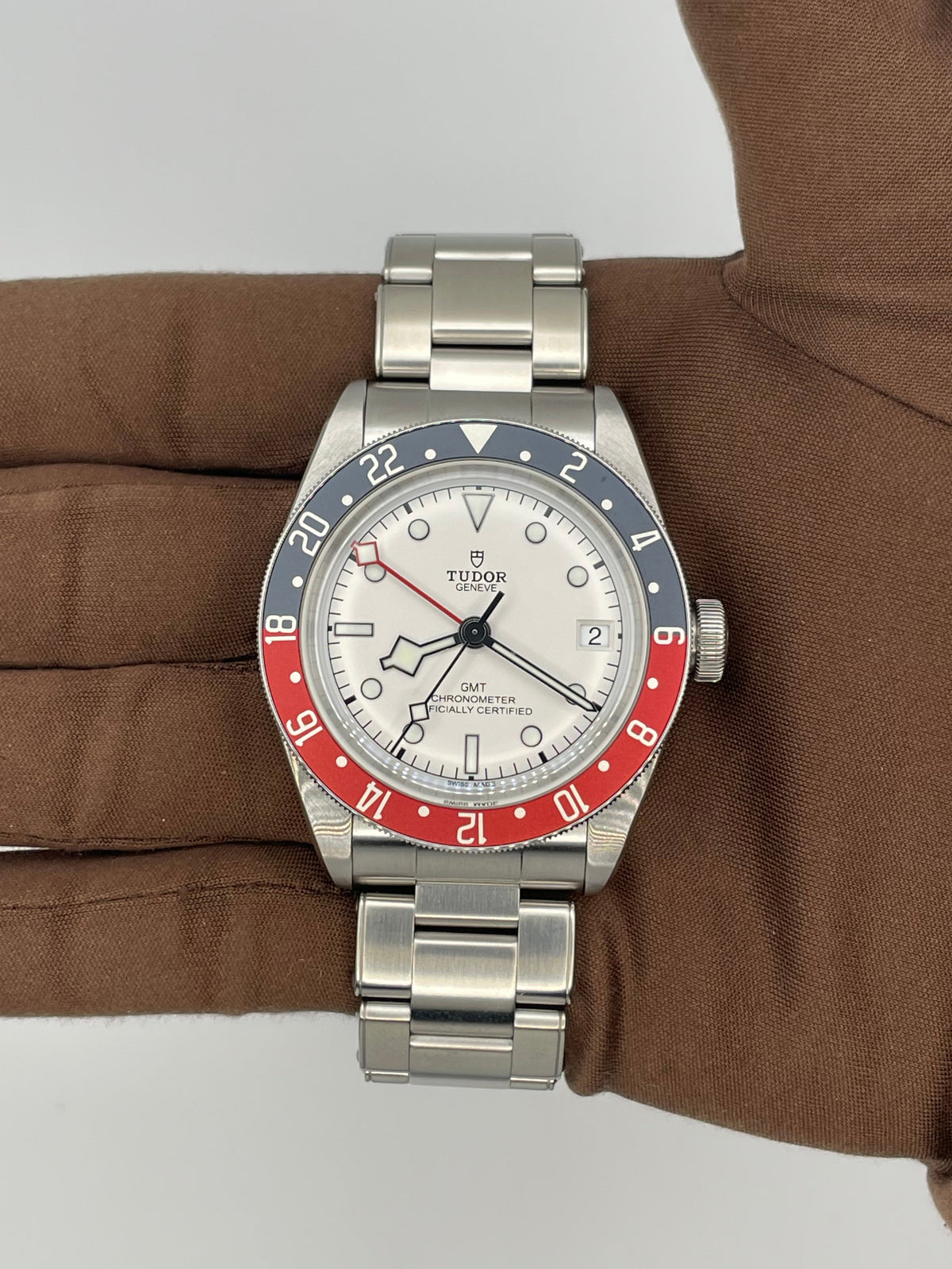 NEW 2025 Tudor Black Bay GMT Opaline Dial M79830RB-0010