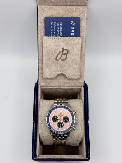 2025 Breitling Navitimer B01 Chronograph 43mm Stainless Steel AB0138241K1A1