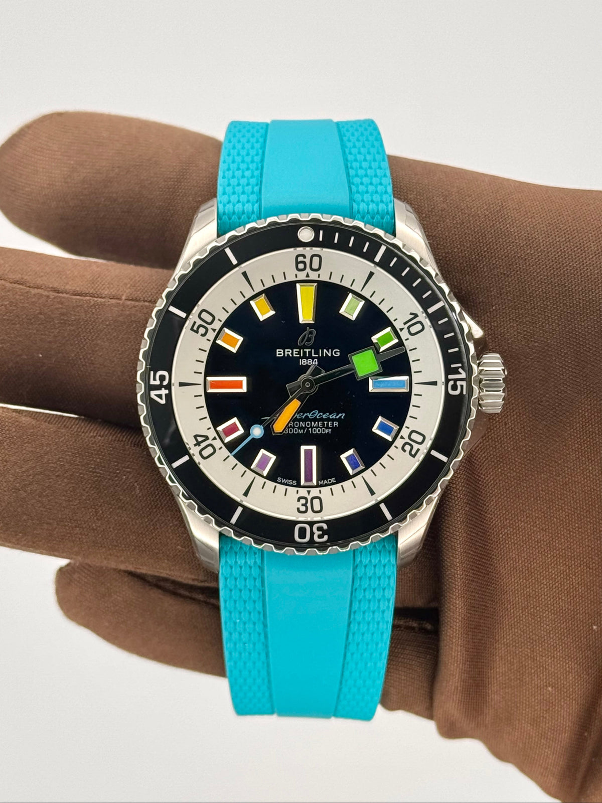 NEW 2024 Breitling Steel Superocean Automatic 42mm A17375211B2S2