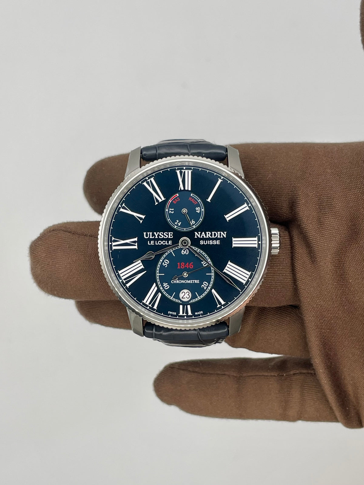 Ulysse Nardin Marine Torpilleur 42mm Stainless Steel 1183-310/43
