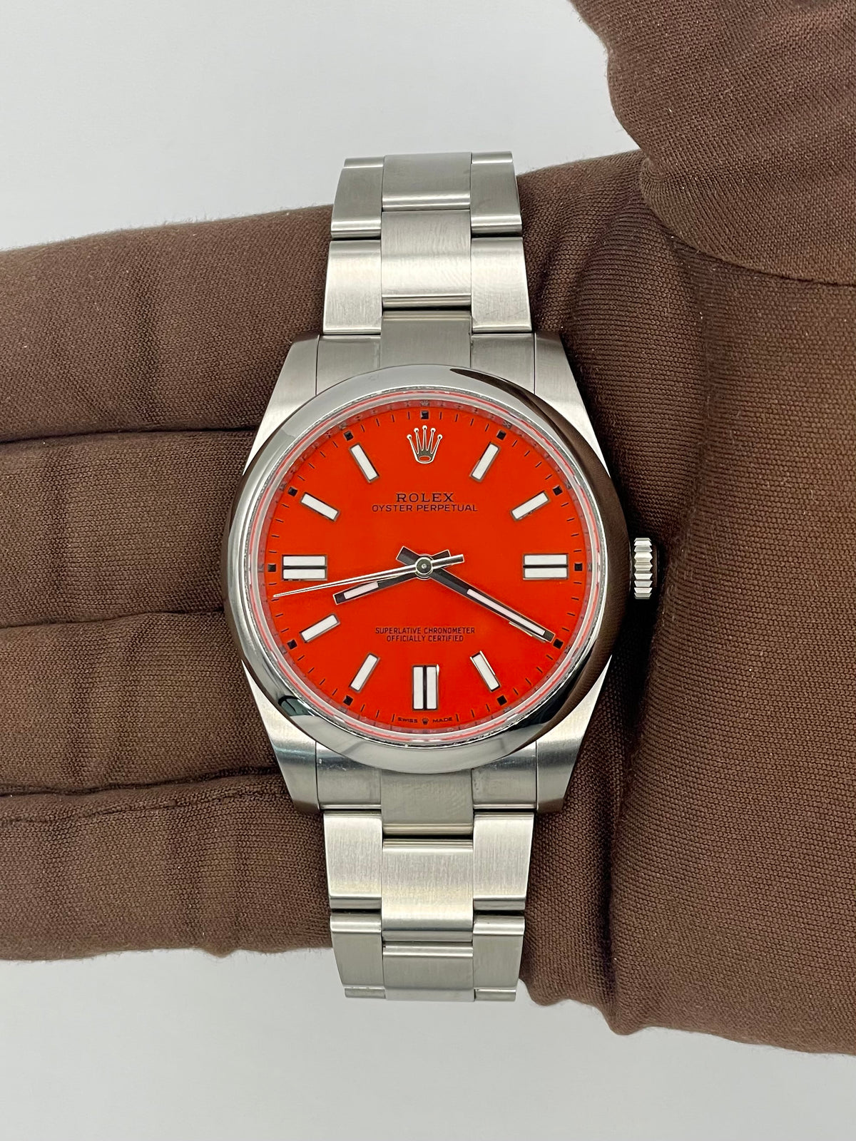 Rolex Oyster Perpetual Coral 41mm 124300-0007