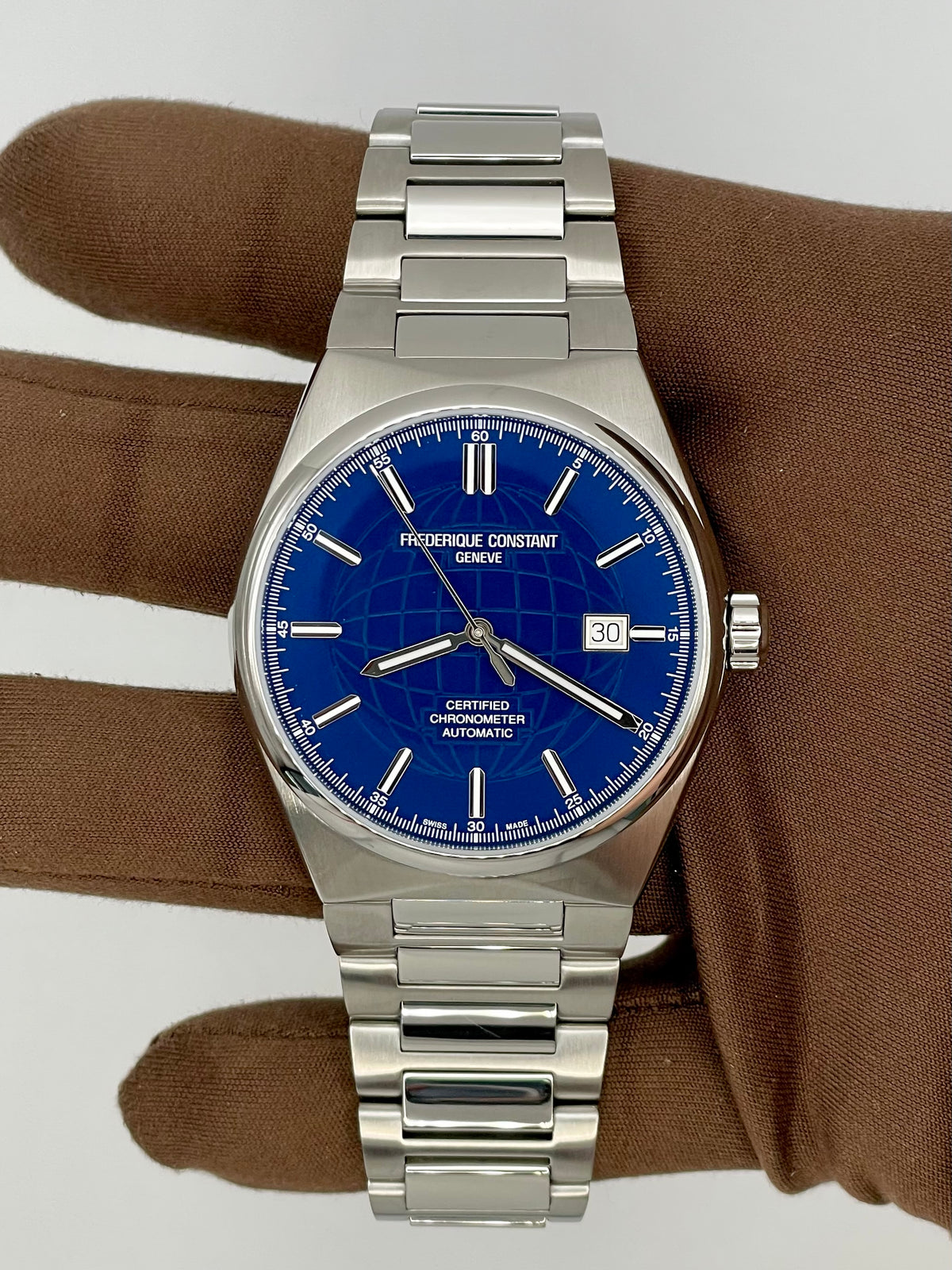 NEW 2025 Frederique Constant COSC Highlife Automatic 41mm Blue Dial FC-303N4NH6B