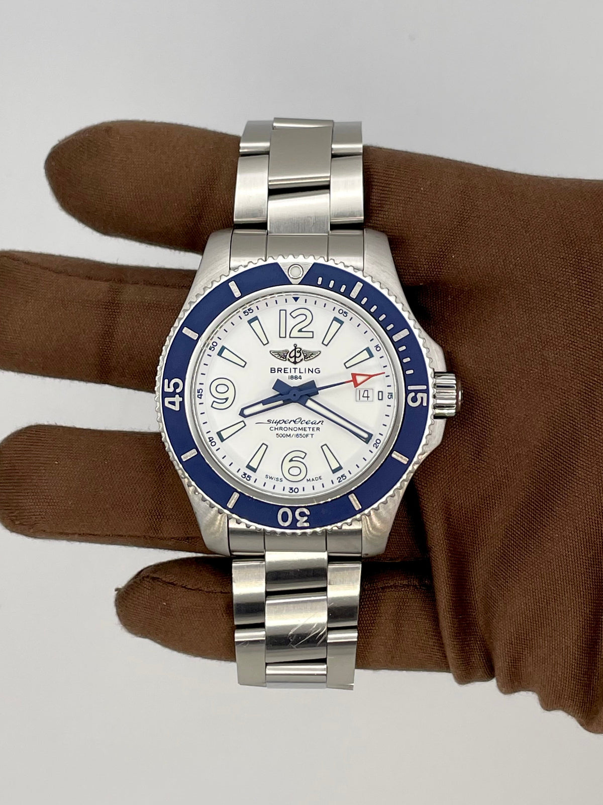 2019 Breitling Superocean 42mm Steel A17366D81A1A1