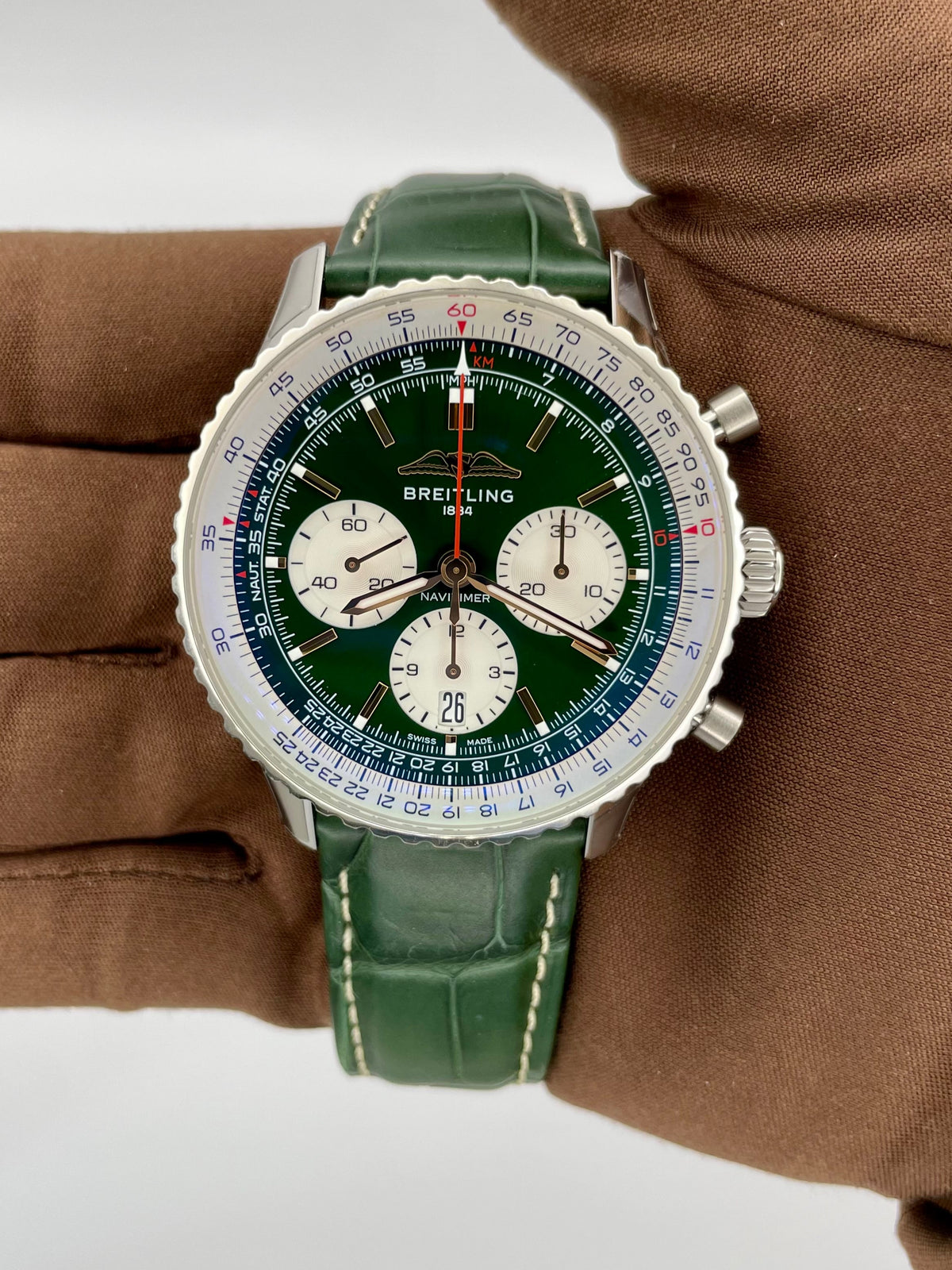 NEW 2025 Breitling Navitimer B01 Chronograph 43mm Limited Edition of 100 AB01384C1L1P1