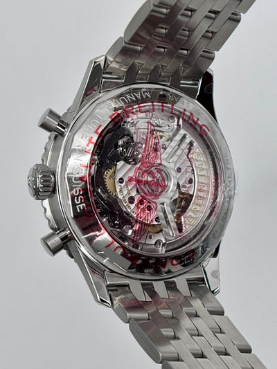 2025 Breitling Navitimer B01 Chronograph 43mm Stainless Steel AB0138241K1A1