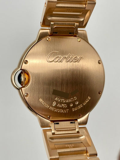 2024 Cartier Ballon bleu De Cartier 36mm Rose Gold WGBB0055