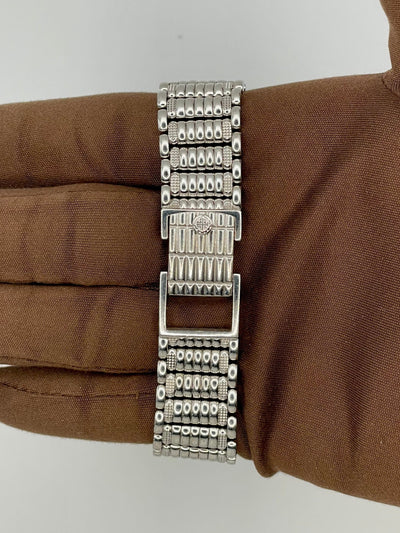 Patek Philippe Calatrava with Beaded Bracelet 33mm White Gold 3919/1G