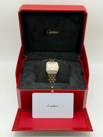 2025 Cartier Panthere de Cartier Medium 29 x 37mm Stainless Steel/Yellow Gold W2PN0014