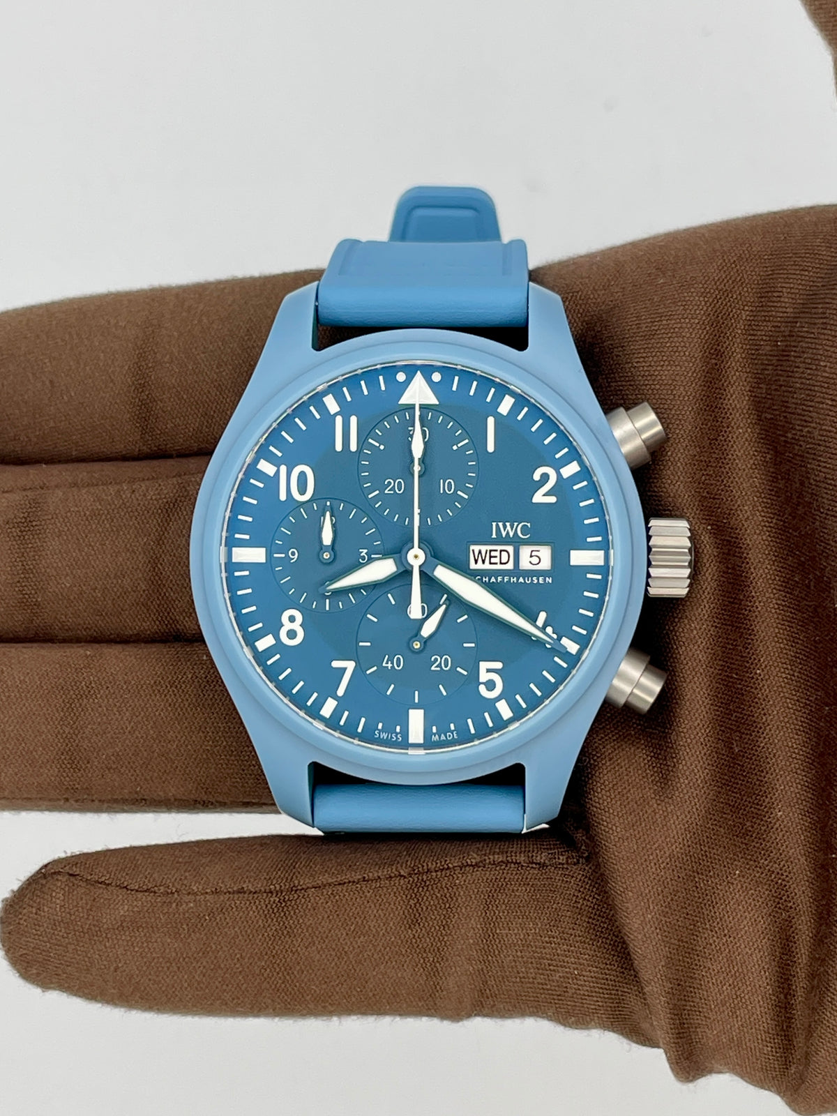 NEW 2025 IWC Pilot’s Watch Chronograph 41 TOP GUN Miramar 41.9mm Ceramic IW389409