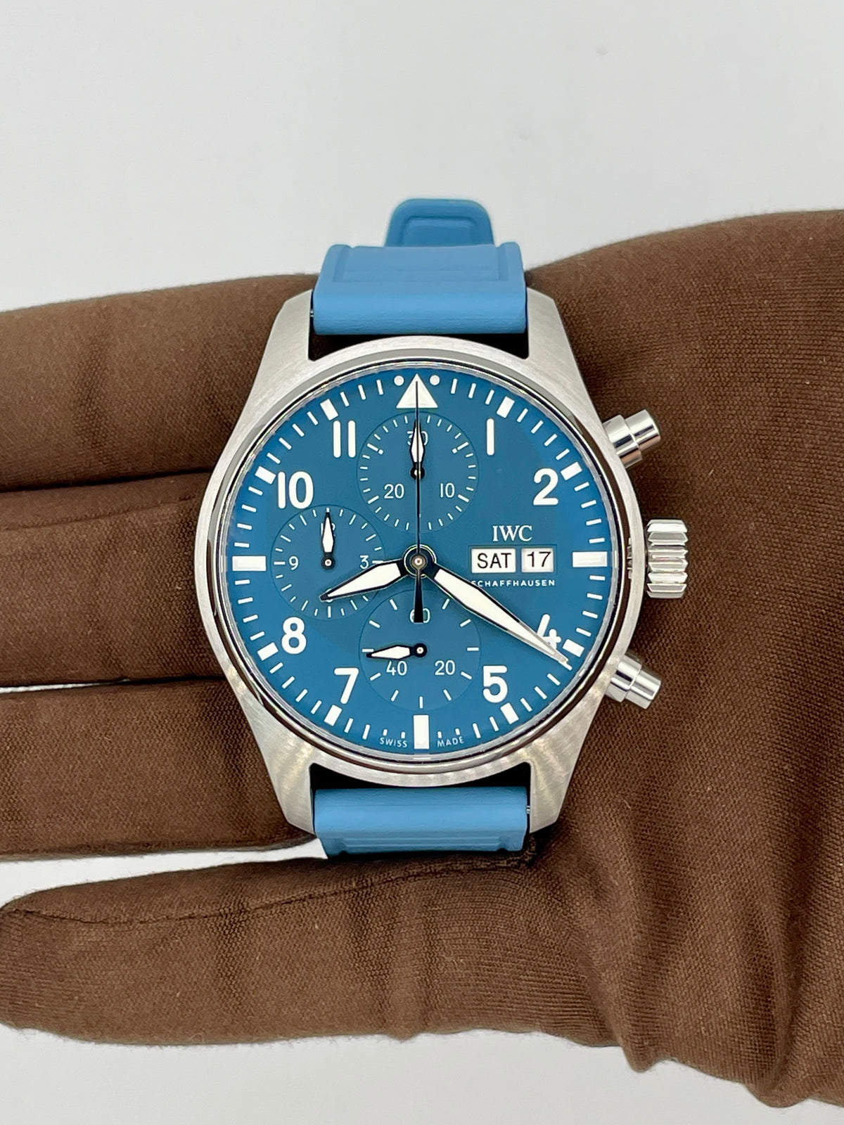 NEW 2025 IWC Pilot's Watch Chronograph 41mm Stainless Steel IW388117