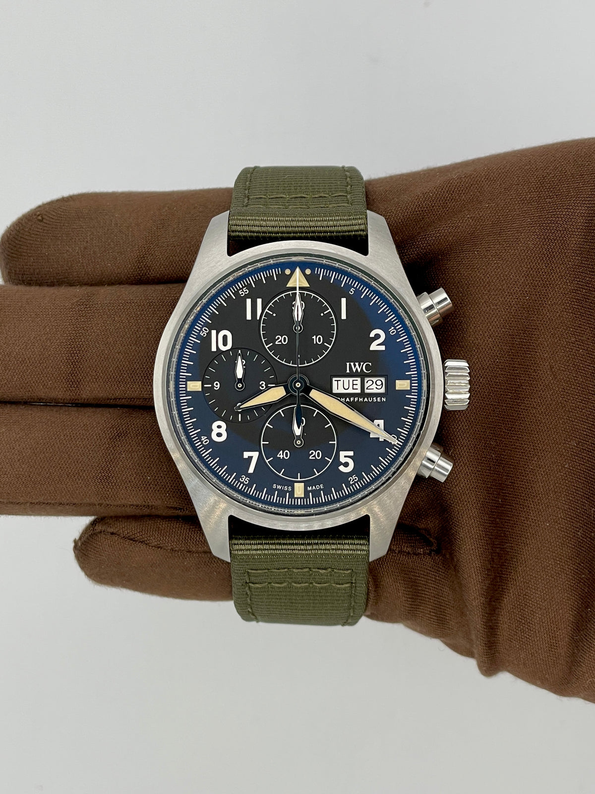2020 IWC Pilot's Watch Chronograph Spitfire 41mm Stainless Steel IW387901