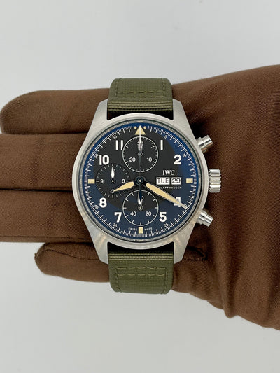 2020 IWC Pilot's Watch Chronograph Spitfire 41mm Stainless Steel IW387901